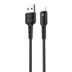 Купити Кабель Hoco X30 USB Type-A Lightning 2A 1,2 m Black