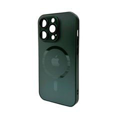 Купити Скляний чохол з MagSafe AG Glass Apple iPhone 15 Pro Max Cangling Green