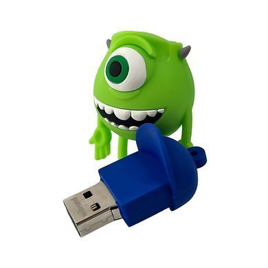 Купити Флеш-накопичувач Wibrand USB 2.0 Mike Wazowski 16Gb Green