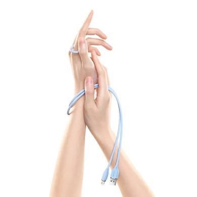 Купити Кабель Baseus Jelly Liquid Silica Gel Fast Charging Data Cable USB to iP 2.4A 2m Blue