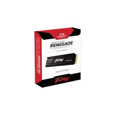 Купити Накопичувач SSD M.2 Kingston FURY Renegade with Heatsink 2TB 2280 NVMe PCIe Gen 4.0 x4 3D TLC NAND