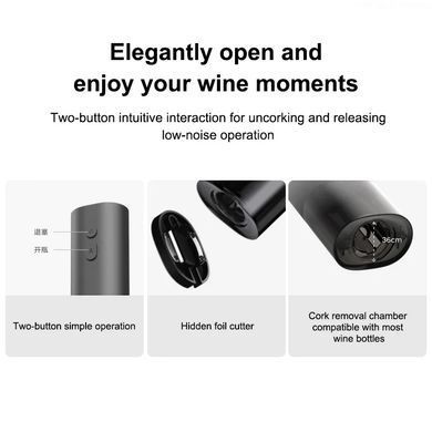 Купити Штопор Xiaomi Mijia Electric Red Wine Bottle Opener