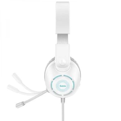 Купити Навушники з мікрофоном Hoco 3.5 мм (mini-Jack) White