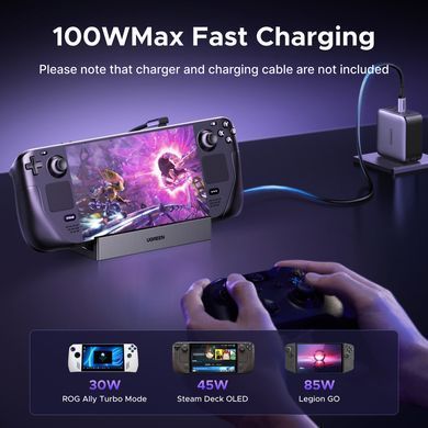 Купити Док-станція UGREEN CM800 9in1 USB-C Output：1&times;DP, 1&times;USB-C, 3&times;USB-A, 1&times;RJ45, 1&times;SD Card Slot, 1&times;TF Card Slot Space Gray