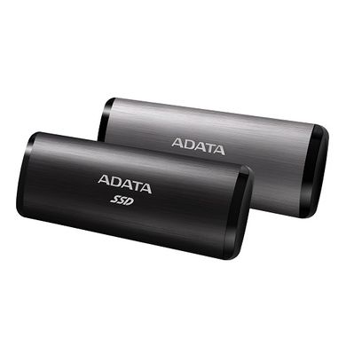Купити Портативный SSD A-DATA SE760 256GB Portable USB 3.2 Type-C 3D NAND TLC Titanium