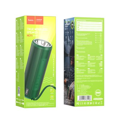 Купити Портативна колонка Hoco HC11 Bora sports BT speaker Dark Green