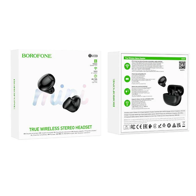 Купити Беспроводные наушники Borofone BW39 Bluetooth 5.3 Black
