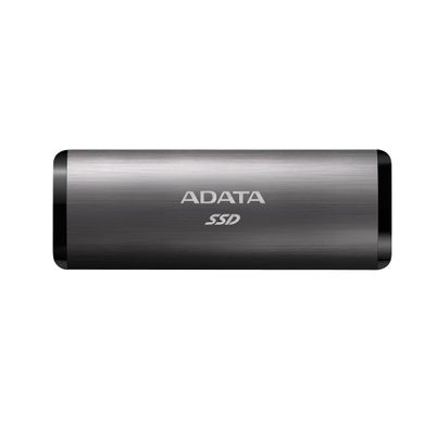 Купити Портативный SSD A-DATA SE760 256GB Portable USB 3.2 Type-C 3D NAND TLC Titanium