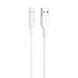 Кабель HOCO X25 USB to Type-C 2A, 1m, PVC, PVC connectors, White