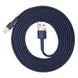 Кабель Baseus Cafule Lightning USB 1.5 A 2m Blue-Gold