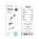 Кабель BOROFONE BX114 Structure PD silicone charging data cable iP White