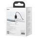 МЗП Baseus Super Si Quick Charger 1C 25W EU Sets Black（С мини белым кабелем Type-C на Type-C 3A 1m Black）