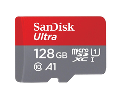 Купити Карта памяти SanDisk Ultra microSDXC 128Gb Class 10 V10 W-10MB/s R-80MB/s Без адаптера