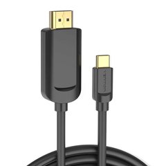 Купити Кабель Vention CGUBG Type-C to HDMI 1,5 м Black