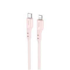 Купити Кабель Hoco X97 Crystal Type-C Apple Lightning 2.4 A 20W 1m Light Pink