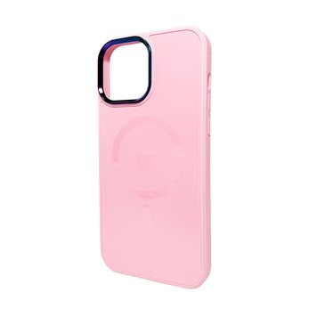 Купити Стеклянный чехол с MagSafe Apple iPhone 15 Pro Pink