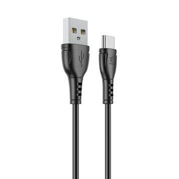Купити Кабель WiBrand Boa PVC charging data cable Type-C 1m Black