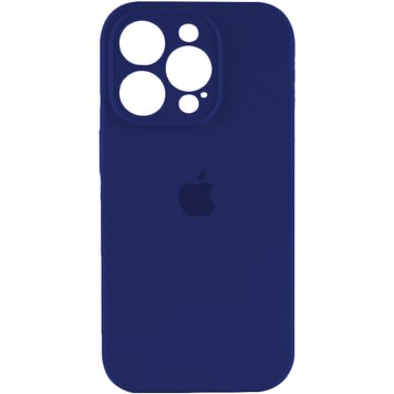 Купити Чохол для смартфона Silicone Full Case AA Camera Protect for Apple iPhone 16 Pro Max 39,Navy Blue