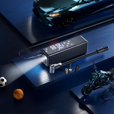 Купити Автомобільний насос HOCO ZP5 May smart air pump Black