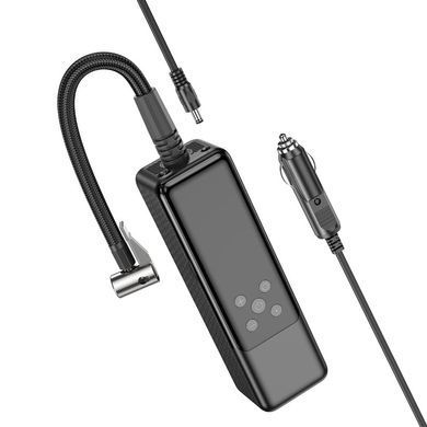 Купити Автомобільний насос HOCO ZP5 May smart air pump Black