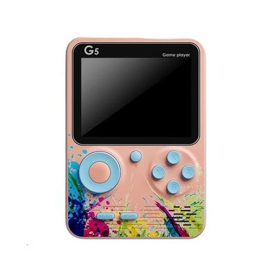 Купити Портативная игровая консоль GameX G5 Pink