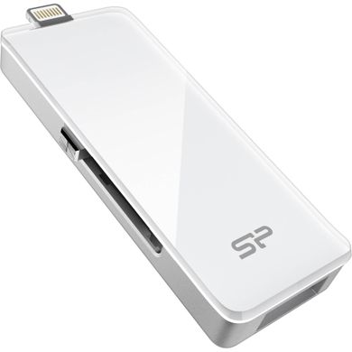 Купити Флеш-накопитель SiliconPower USB3.0/Lightning xDrive Z30 64GB for Apple White