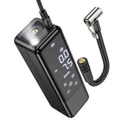 Купити Автомобільний насос HOCO ZP5 May smart air pump Black