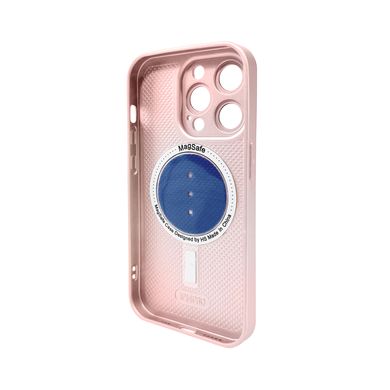 Купити Стеклянный чехол с MagSafe Apple iPhone 15 Pro Max Chanel Pink