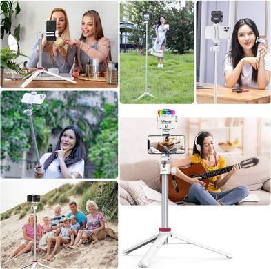 Купити Штатив Ulanzi Vijim Multi-functional Mini Tripod White (UV-2503A MT-44 white)