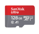 Карта памяти SanDisk Ultra microSDXC 128Gb Class 10 V10 W-10MB/s R-80MB/s Без адаптера