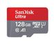 Карта пам'яті SanDisk Ultra microSDXC SanDisk Ultra 128Gb 128Gb Class 10 V10 W-10MB/s R-80MB/s