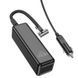 Автомобільний насос HOCO ZP5 May smart air pump Black