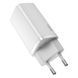 Мережевий зарядний пристрій Baseus GaN2 Lite Quick Charger C+U 65W EU White