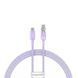 Кабель Baseus Explorer Series Fast Charging Cable with Smart Temperature Control USB-C to USB-C 100W 1m Nebula Purple