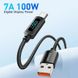 Кабель ESSAGER Enjoy USB Type-C 100W 1m Black