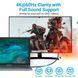 Кабель Vention Cotton Braided USB-C to HDMI Cable 1M Black Aluminum Alloy Type