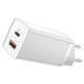 Мережевий зарядний пристрій Baseus GaN2 Lite Quick Charger C+U 65W EU White