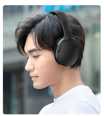 Купити Навушники Baseus D02 Pro (2022 Edition) Bluetooth / AUX 3,5 мм Black