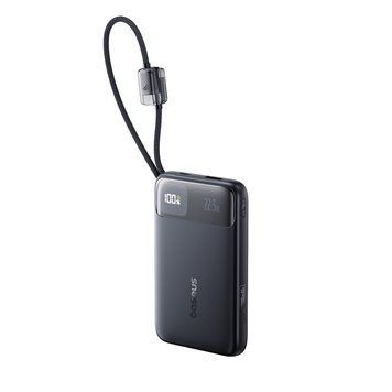 Купити Зовнішній акумулятор Baseus EnerFill FC11 Digital Display Power Bank with Dual Built-in Cables 10000mAh 22.5W Cosmic Black