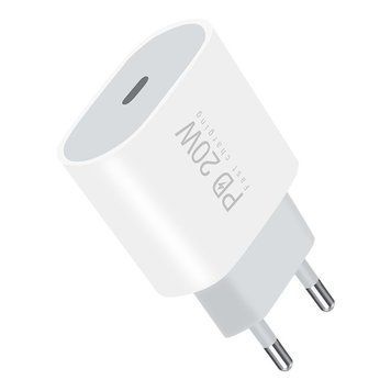 Купити Мережевий зарядний пристрій WUW-C178 1Type-C PD20W white