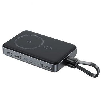Купити Зовнішній акумулятор ACEFAST M10-10000 PD30W magnetic wireless charging power bank with cable Black