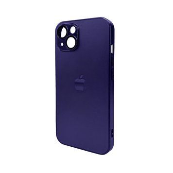 Купити Чохол для смартфона AG Glass Matt Frame Color Logo for Apple iPhone 13 Deep Purple