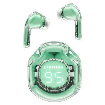 Купити Наушники ACEFAST T8 Crystal color (2) bluetooth earbuds Mint Green