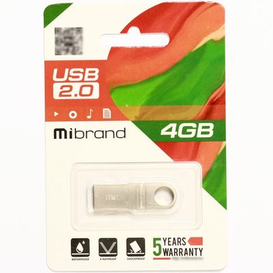Купити Флеш-накопитель Mibrand Puma USB2.0 4GB Silver