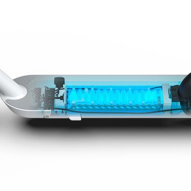 Купити Электросамокат OKAI ES10-NEON Lite White 9, 300(600)W, 7.8Ah, 30km, 25kmh, 20%, NFC, App, 15kg