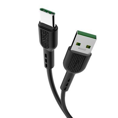Купити Кабель HOCO X33 Type-C 5A Surge charging data cable Black