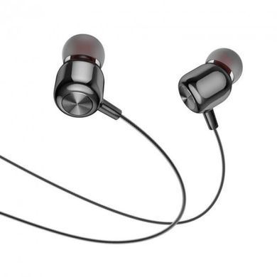 Купити Навушники HOCO M87 String wired earphones with with microphone Gloomy Black