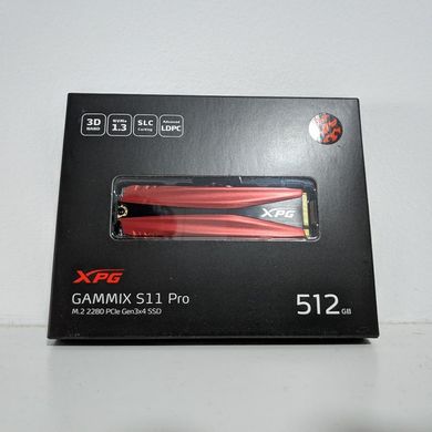 Купити Накопичувач SSD A-DATA XPG GAMMIX S11 Pro 512GB M.2 2280 PCI Express 3.0 x4 3D TLC NAND