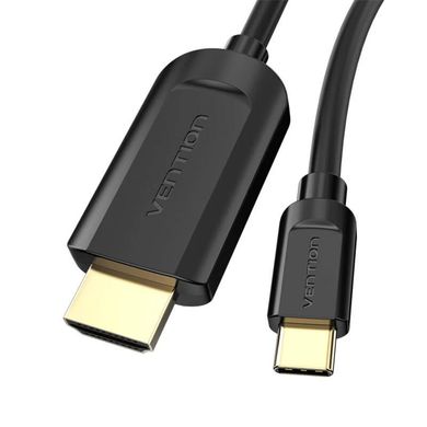 Купити Кабель Vention CGUBF Type-C to HDMI 1 м Black