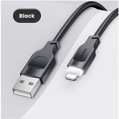 Купити Кабель Usams US-SJ565 USB Lightning 2.4 A 1,2m Black